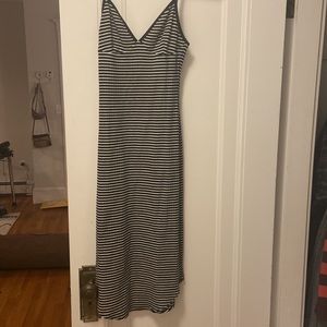 American Apparel striped midi dress